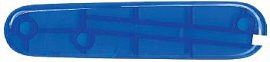 Накладка задняя для ножей VICTORINOX 84 мм полупрозрачная синяя C.2302.T4 